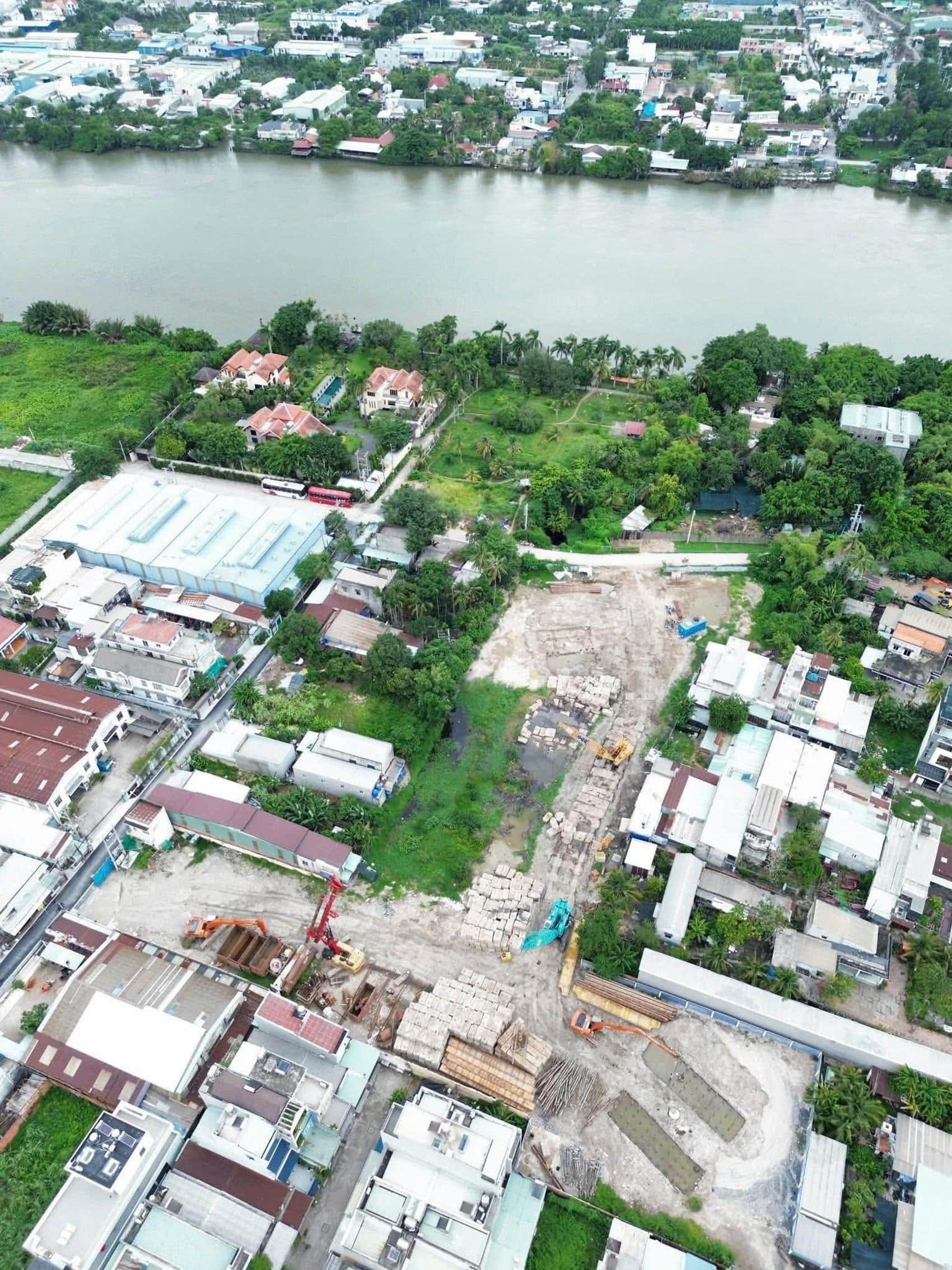 Tiến Độ Thi Công A&T Saigon Riverside – Cập nhật liên tục năm 2025