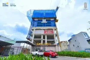 2. Tiến độ thi công hiện tại